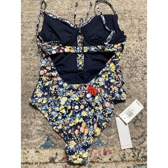 New. Red Carter floral and citrus swimsuit. Retails $179. Medium - Picture 9 of 14